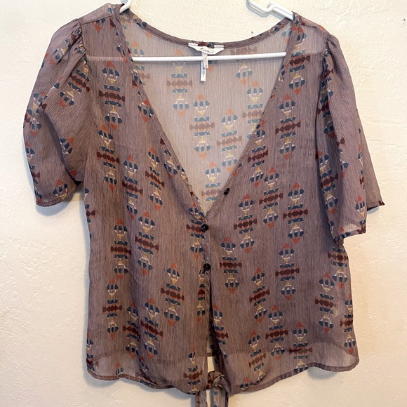 Aztec crop top - Picture 1 of 2